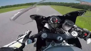 NCBike One Lap On SV650 Motorcycle | GoPro POV | CCW Chicane