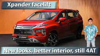 2024 Mitsubishi Xpander facelift in Malaysia - new looks, better interior, still 4AT