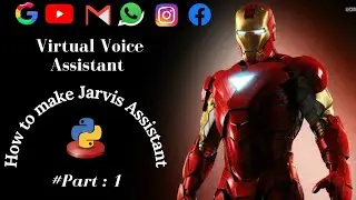 How to make Jarvis in Python l Jarvis AI Desktop Voice Assistant l Python project Iron man l Part -1