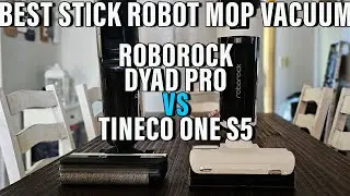 Roborock Dyad Pro Mop Vac that rules them all!  Tenico One S5 & Dyad Pro Review