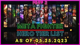 BEST FIGHTER HEROES IN MOBILE LEGENDS 2023 | FIGHTER TIER LIST MOBILE LEGENDS 2023 (PART 2)