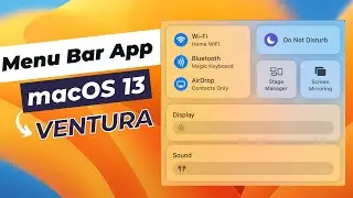 Menu Bar App For macOS 13 Ventura - MenuBarExtra, Grid, GridRow - SwiftUI 4.0