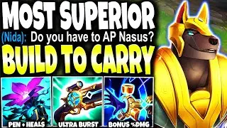 People Can't understand that My AP Pen Nasus Build is the MOST SUPERIOR WAY TO CARRY 🔥