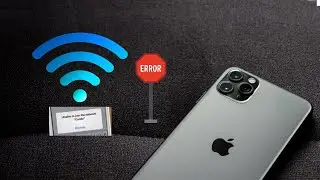 How to fixed on iPhone wifi problem unable join network