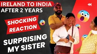 Surprise visit to India after 2 Years | Surprising my sister in mall | Shocking Reaction