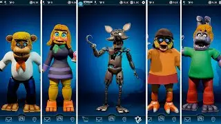 FNAF AR Scooby Doo Animatronics Workshop Animations