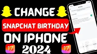 How to change your birthday on snapchat after limit 2024 | How to change your snapchat birthday 2024