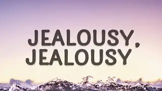 Olivia Rodrigo - jealousy, jealousy (Lyrics)