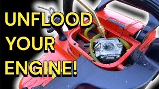 UNFLOOD ANY ENGINE IN UNDER 10 SECONDS - NO TOOLS NEEDED!