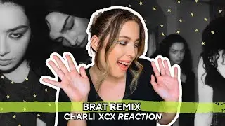 charli xcx brat remix reaction: girl, so confusing ft lorde + von dutch ft addison rae & a.g cook 💚