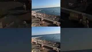 Я купаюсь 🌊 именно тут! 🔥 #сочи #пляжисочи #отдыхвсочи