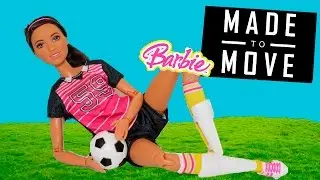 Обзор на Барби (Никки) ФУТБОЛИСТКА Безграничные движения Barbie Made to Move Soccer Player