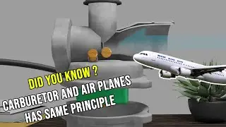 Carburetor And Airplanes Has the Same Principle