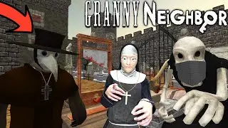 Новые СОСЕДИ ГРЕННИ Монахиния и SCP-049 - Scary Nun and Grim Escape Neighbor Granny