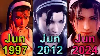 TEKKEN SERIES - Evolution of Jun Kazama 1995/2024 (TEKKEN 2 - 8)