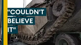 UNEARTHED: WW2 Buffalo Vehicle Buried For Almost 75 YEARS!