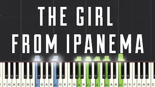 The Girl From Ipanema - Piano Tutorial | Medium