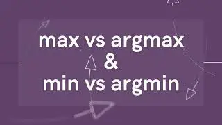 argmax and argmin in numpy