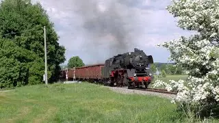 50 0072-4 Ölgefeuert nach Nördlingen - Plandampf Nördlingen 2018