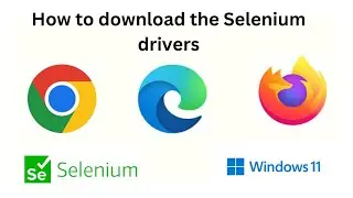 How to download the Selenium drivers, Chrome driver and gecko driver, Firefox from the browser||