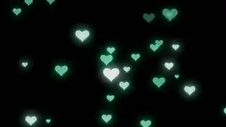 Heart Background Light Green | Heart Overlay | Love Background | HD Overlays | HD background Hearts