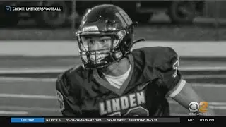 CBS2 speaks to heartbroken parents of fallen Linden High School football star