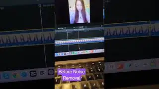 Wired Lav Mic - Noise Removal in FCPX to remove the sound machine noise from the other room