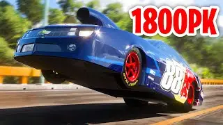 Nieuwe 1800PK DRAG AUTO in Forza Horizon 5!