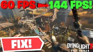 Dying Light 2 : How To UNCAP Your Framerate On PC! 60 FPS Framelock Bug FIX!