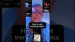 How to find trending topics