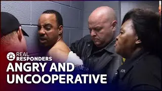 The Uncooperative And Drunk Suspects Thrown In Detox Cells | Jail Big Texas | Real Responders