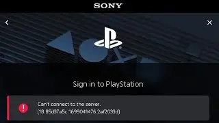 How to fix cant connect to the server playstation sign in | cant connect to the server playstation