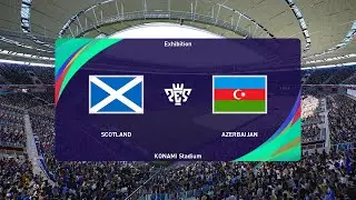 Scotland U19 vs Azerbaijan U19 (04/09/2024) U19 Friendly PES 2021