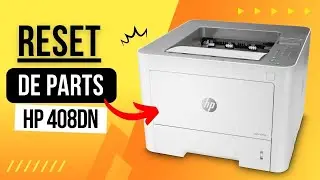 COMO FAZER RESET DE PARTES HP 408DN 408 #hp #408