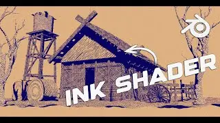 Ink Shader - Blender Tutorial - PART 1