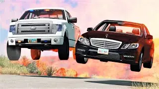 Epic Police Chases & Crashes #64 - BeamNG Drive | CRASHdriven