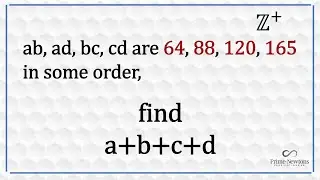 Find a+b+c+d