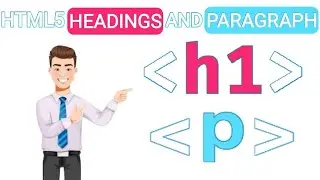 How to use Html Heading and Paragraph tags