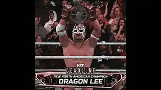 {DOMINIK MYSTERIO VS DRAGON LEE WWE NXT DEADLINE NORTH AMERICAN CHAMPIONSHIP MATCH} 🩸 #wwe #nxt