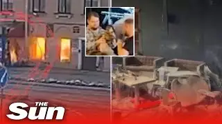 Pro-Putin Russian propagandist blown up in cafe blast after being handed gift ‘hiding TNT bomb’