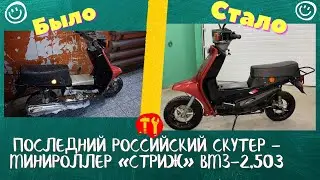 Последний Российский скутер - Минироллер «Стриж» ВМЗ-2.503