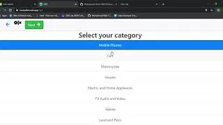 OLX   Clone Using React JS,React Redux and firebase realtime database and auth.