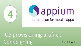 Part 4 - iOS CodeSigning and Provisioning profile for real device