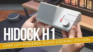 HiDock H1 ChatGPT Powered Audio Docking Station - You Definitely Need One Of These In Your Setup