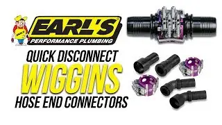 Earls Quick Disconnect Wiggins Hose End Connectors