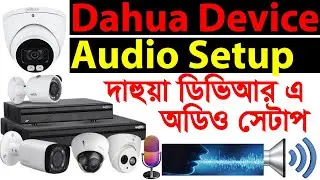 How To Enable Audio on Cameras With Built in Microphones From Dahua Device