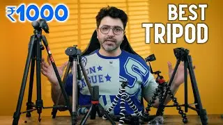 Best Tripods Under ₹1000 for YouTube Videos