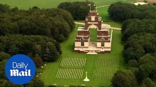 Battle of the Somme memorial Thiepval has a new makeover - Daily Mail