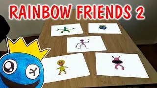 RAINBOW FRIENDS 2, Все персонажи, Мои рисунки