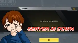 Cod mobile Server is Down 😓 |  Authorization error | Server Authorization Failed Cod mobile 2023